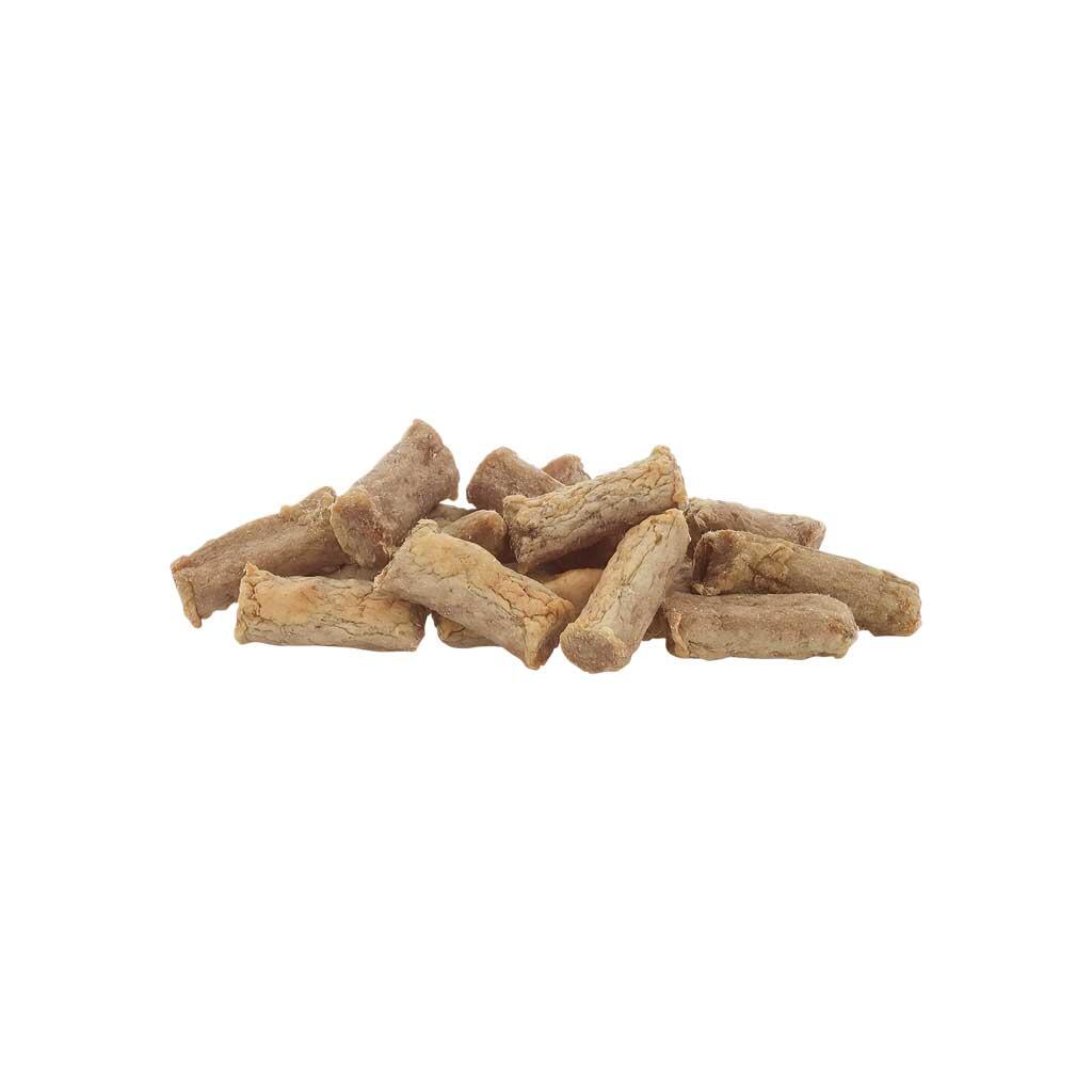 CHEWIES Leckerli LUCKY BITS ADULT FLUSSBARSCH & HUHN für Hunde 100g