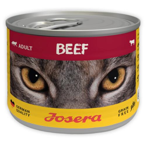 JOSERA Nassfutter BEEF für Katzen 6x 200g