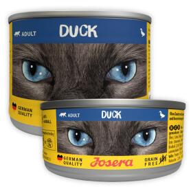 JOSERA Nassfutter DUCK für Katzen