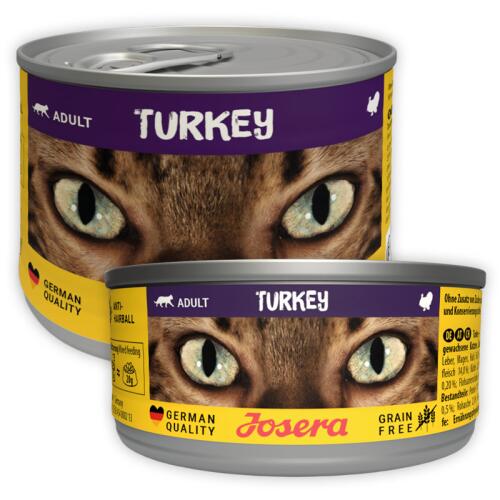 JOSERA Nassfutter TURKEY für Katzen