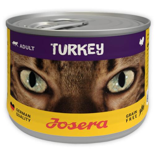 JOSERA Nassfutter TURKEY für Katzen 6x 200g