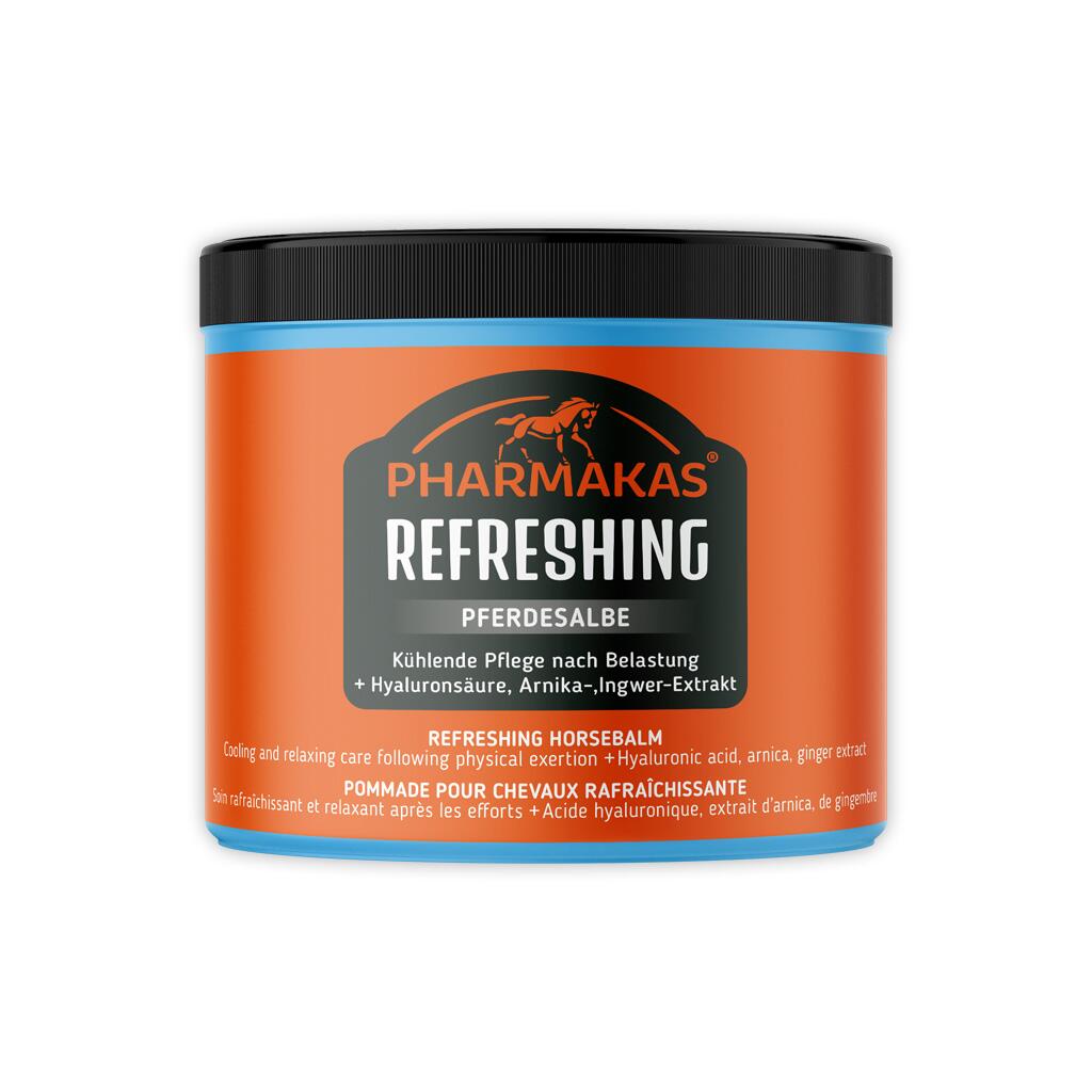 PHARMAKAS Gesundheitspflege REFRESHING PFERDESALBE für Pferde 500ml