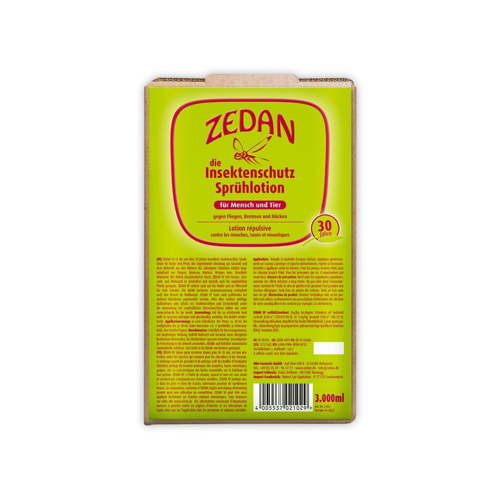 ZEDAN Insektenschutz SP für Mensch und Tier 3l Bag in Box