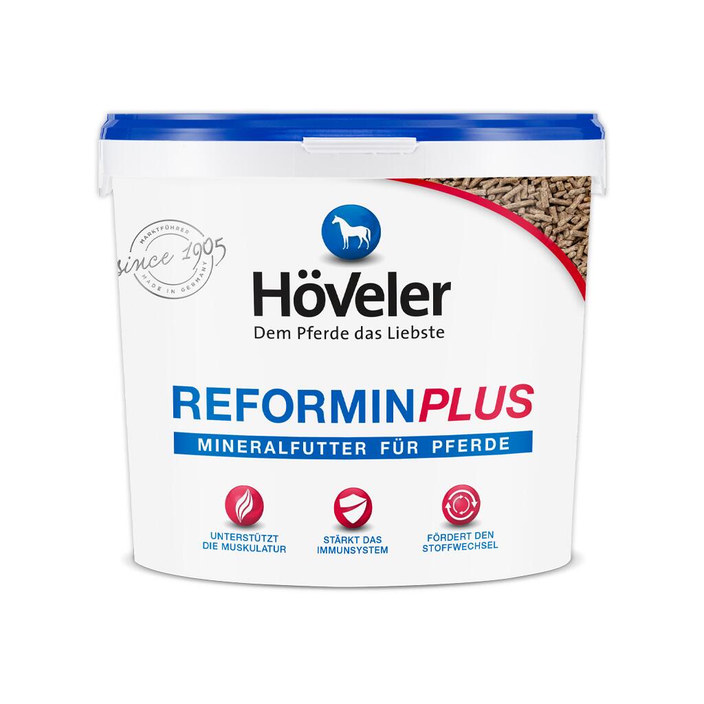 HÖVELER Mineralfutter REFORMIN PLUS für Pferde 4kg Eimer