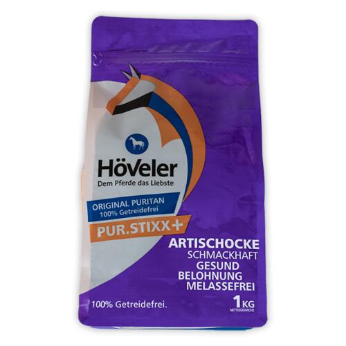 HÖVELER Leckerli PUR.STIXX+ ARTISCHOCKE für Pferde 1kg