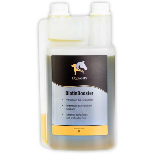 EQUANIS Ergänzungsfutter BIOTINBOOSTER für Pferde 1l