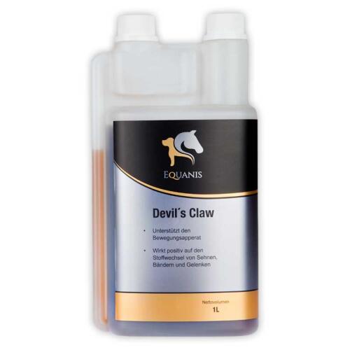 EQUANIS Ergänzungsfutter DEVILS CLAW für Pferde 1l