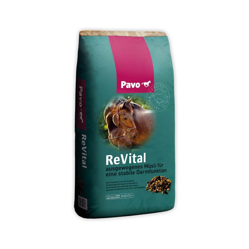 PAVO Futter REVITAL für Pferde 15kg