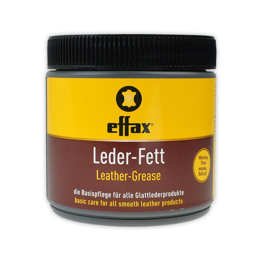 EFFAX Lederpflege LEDER-FETT SCHWARZ für Leder 500ml
