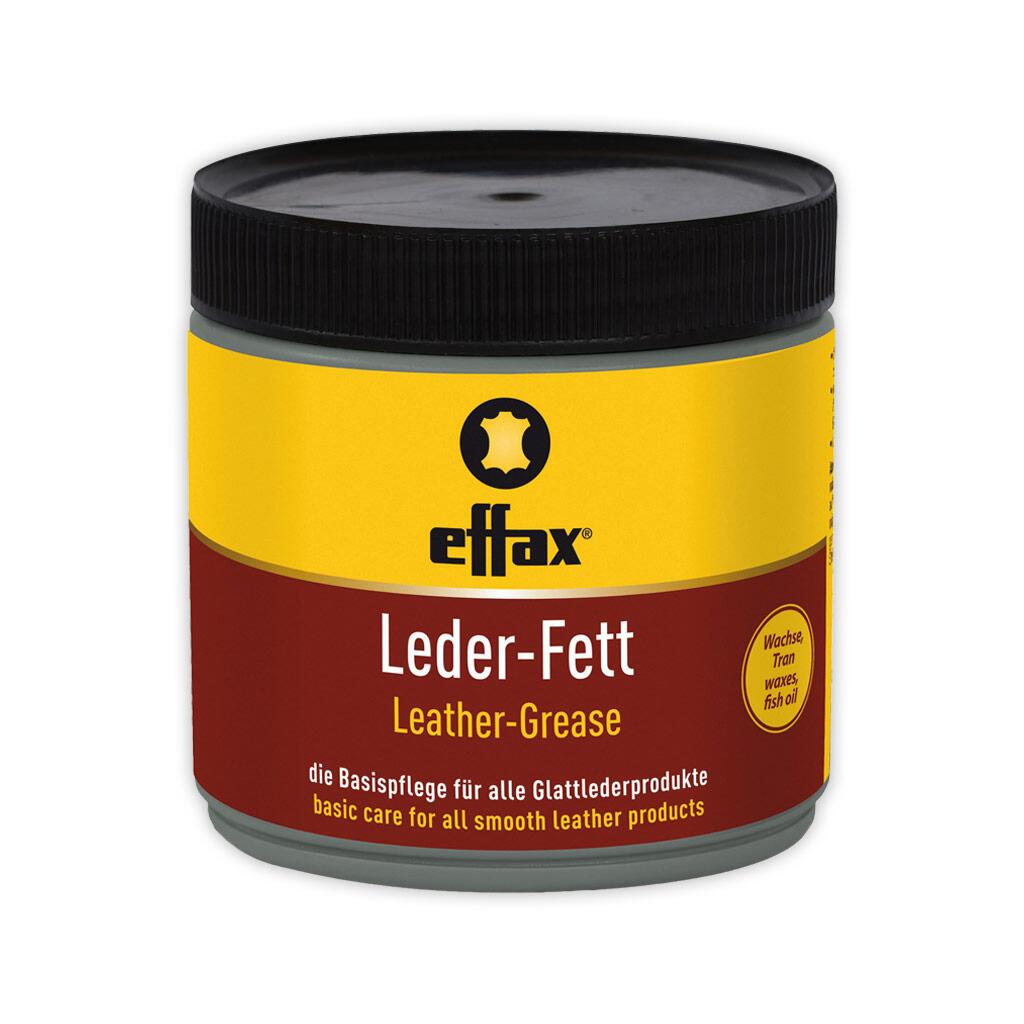 EFFAX Lederpflege LEDER-FETT SCHWARZ für Leder 500ml