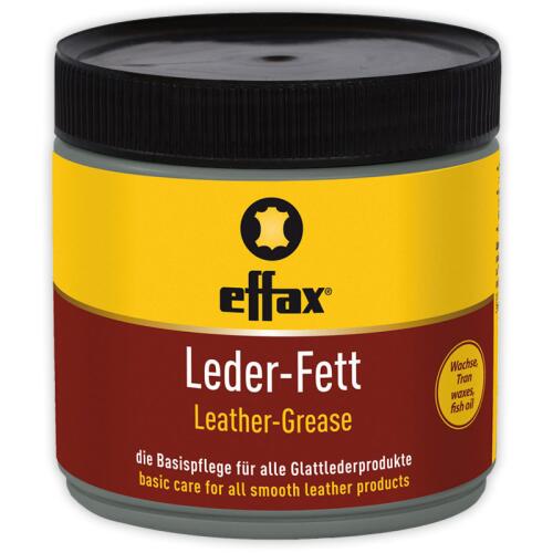 EFFAX Lederpflege LEDER-FETT SCHWARZ für Leder 500ml