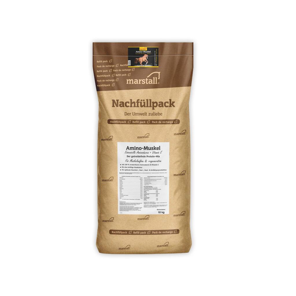 MARSTALL Ergänzungsfutter AMINO-MUSKEL für Pferde 10kg Nachfüllpack