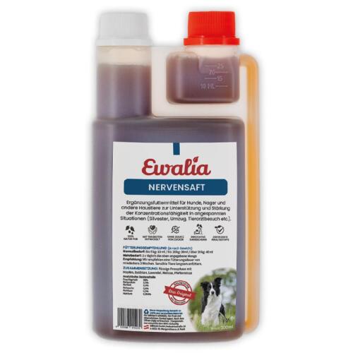 EWALIA Ergänzungsfutter NERVENSAFT für Hunde 500ml