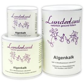 LUNDERLAND Ergänzungsfutter ALGENKALK für Hunde