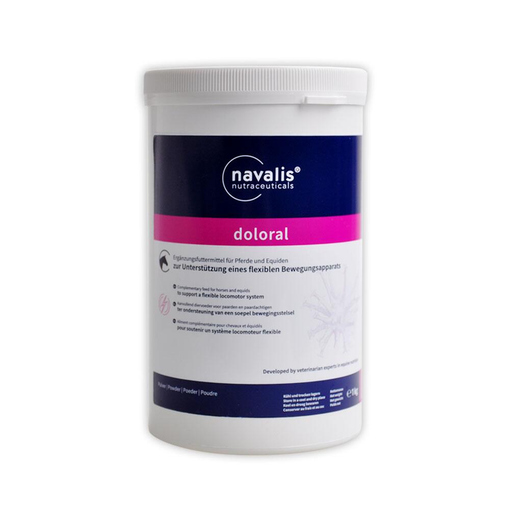NAVALIS Ergänzungsfutter DOLORAL HORSE PULVER für Pferde 1kg