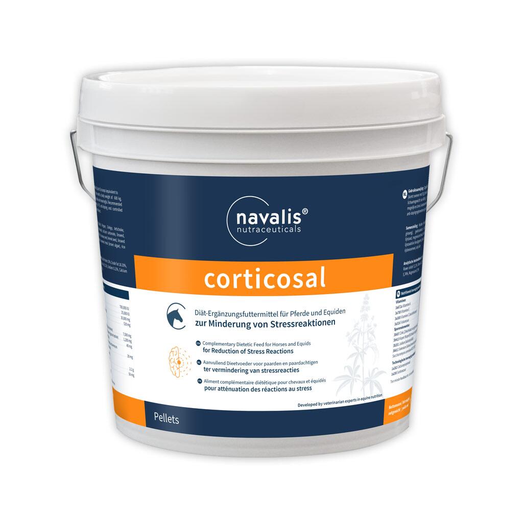 NAVALIS Ergänzungsfutter CORTICOSAL HORSE PELLETS für Pferde 5kg