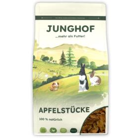 JUNGHOF Ergänzungsfutter APFELSTÜCKE für...