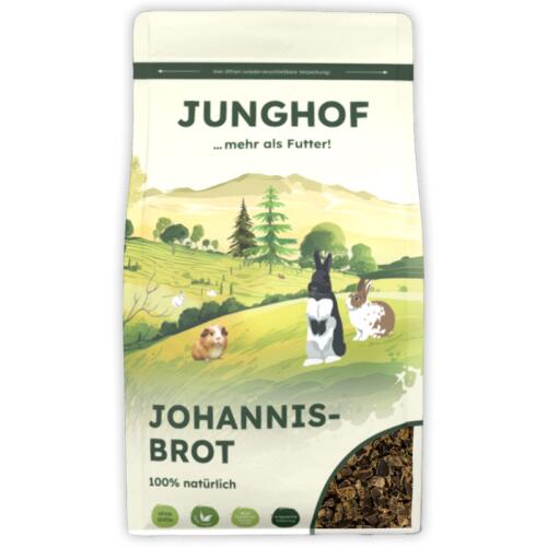 JUNGHOF Ergänzungsfutter JOHANNISBROT für Kaninchen 350g