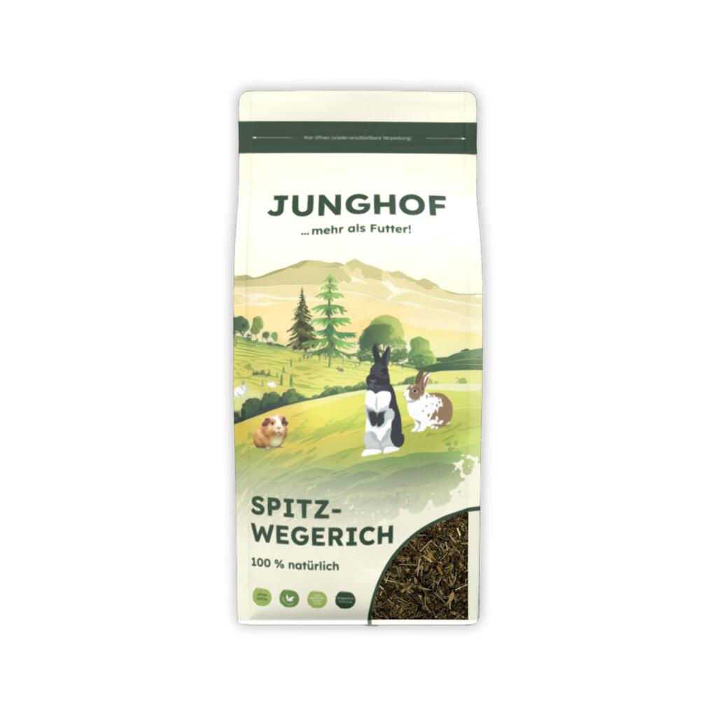 JUNGHOF Ergänzungsfutter SPITZWEGERICH für Kaninchen 300g