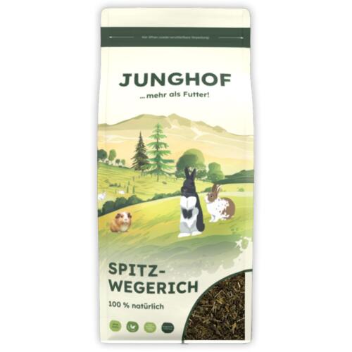 JUNGHOF Ergänzungsfutter SPITZWEGERICH für Kaninchen 300g