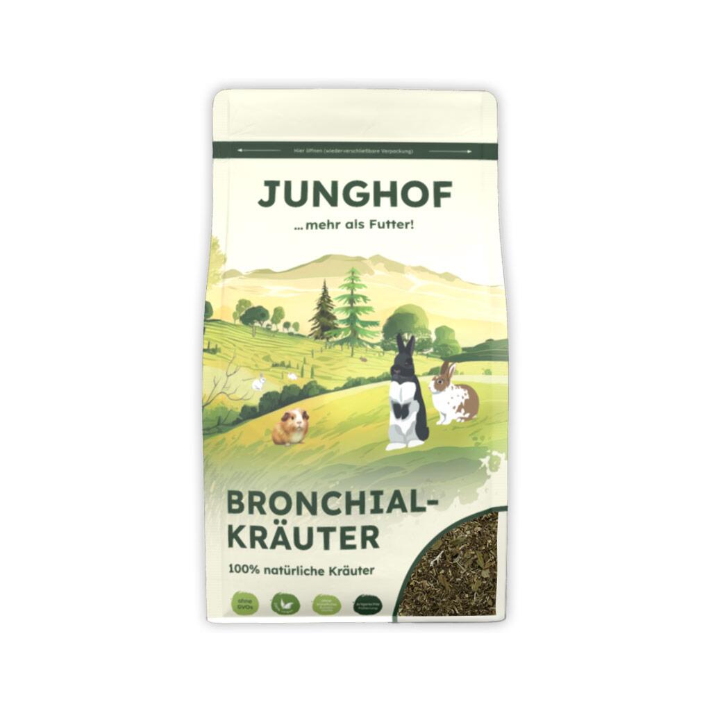 JUNGHOF Ergänzungsfutter BRONCHIALKRÄUTER für Kaninchen 200g