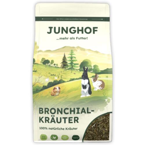 JUNGHOF Ergänzungsfutter BRONCHIALKRÄUTER für Kaninchen 200g