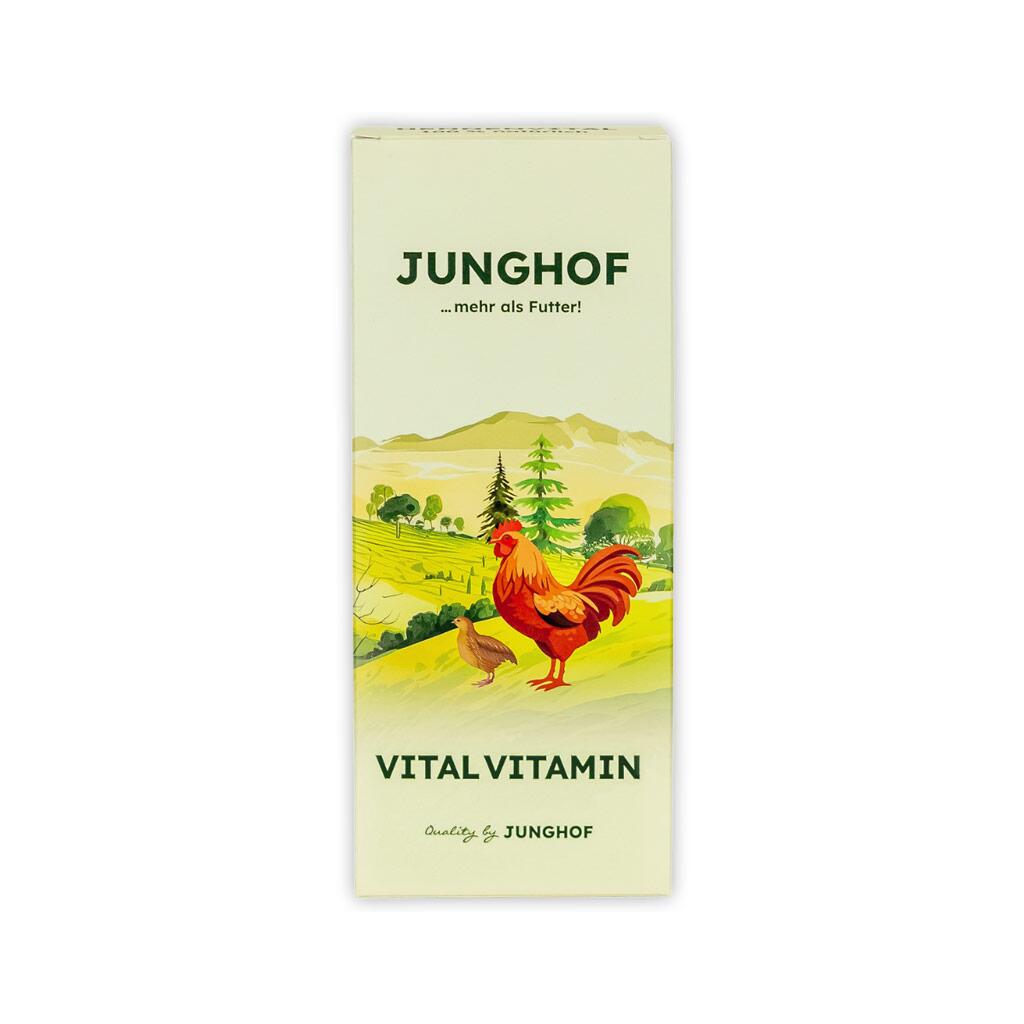 JUNGHOF Ergänzungsfutter VITAL VITAMIN für Geflügel 250ml