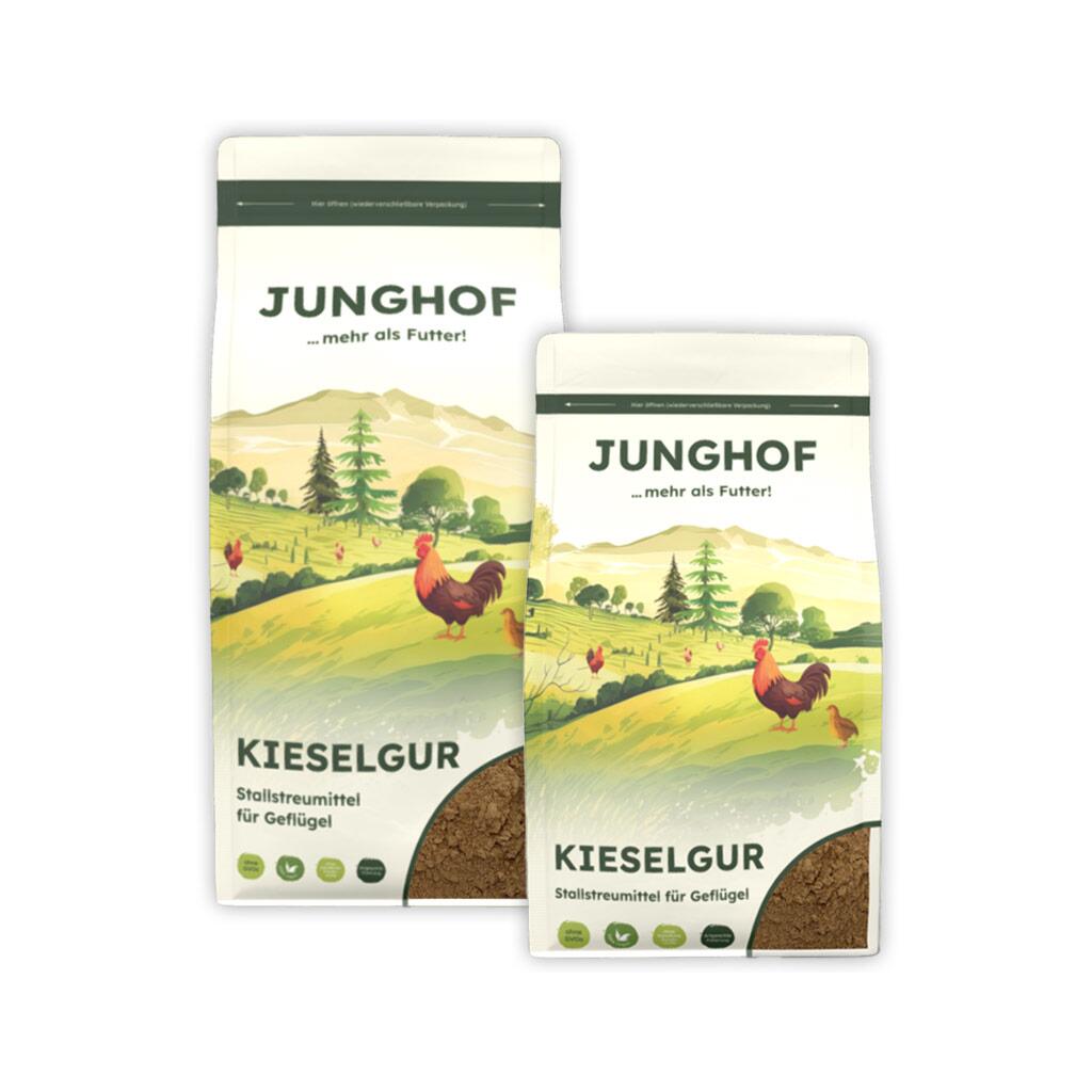 JUNGHOF Stallhygiene KIESELGUR für Geflügel