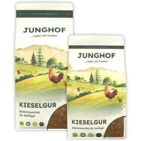 JUNGHOF Stallhygiene KIESELGUR für Geflügel