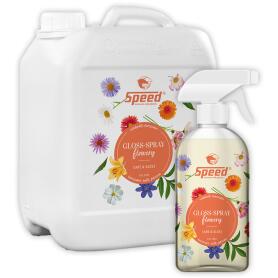 SPEED Fellpflege GLOSS-SPRAY FLOWERY für Pferde