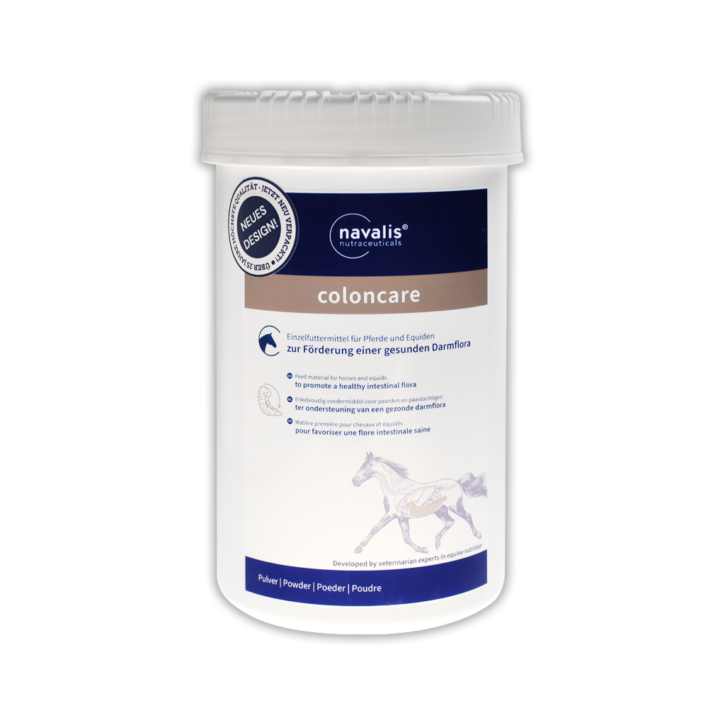 NAVALIS Ergänzungsfutter COLONCARE HORSE PULVER für Pferde 1,2kg