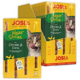JOSICAT Leckerli MEAT STICKS CHICKEN & DUCK für...