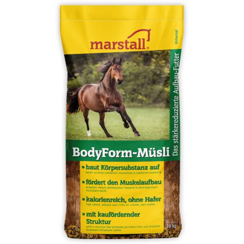MARSTALL Futter BODYFORM-MÜSLI für Pferde 20kg