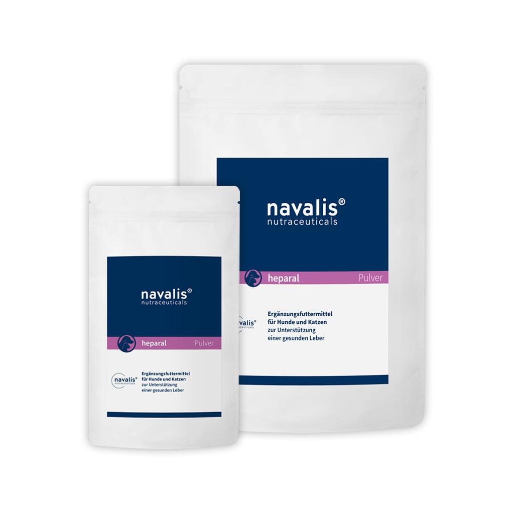 NAVALIS Ergänzungsfutter HEPARAL DOG PULVER für Hunde