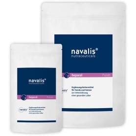 NAVALIS Ergänzungsfutter HEPARAL DOG PULVER für...