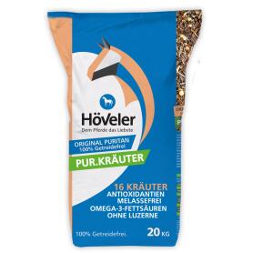 HÖVELER Futter PUR.KRÄUTER für Pferde 20kg