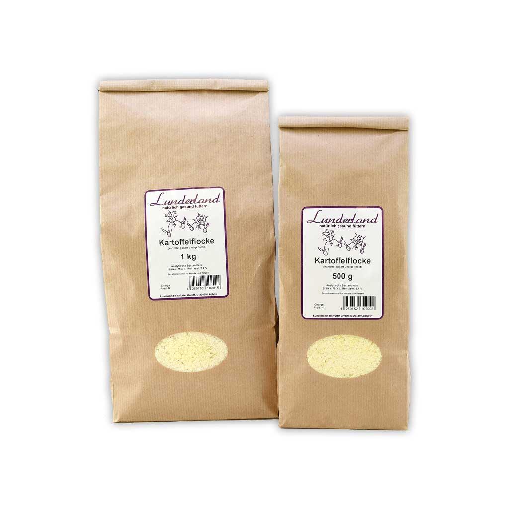 LUNDERLAND Ergänzungsfutter KARTOFFELFLOCKE für Hunde 5kg