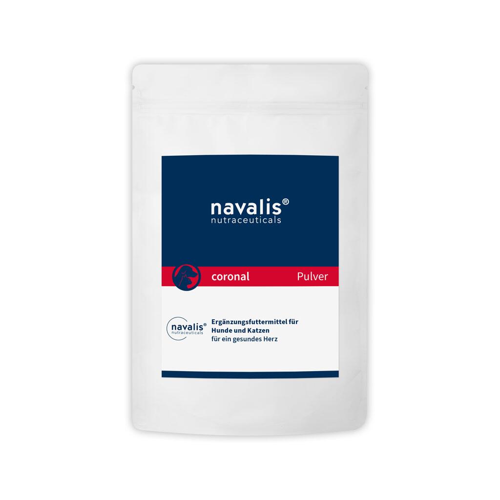NAVALIS Ergänzungsfutter CORONAL DOG PULVER für Hunde 120g