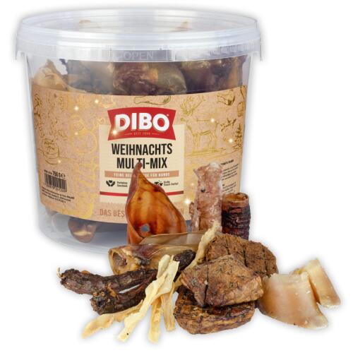 DIBO Leckerli WEIHNACHTS MULTI-MIX für Hunde 750g