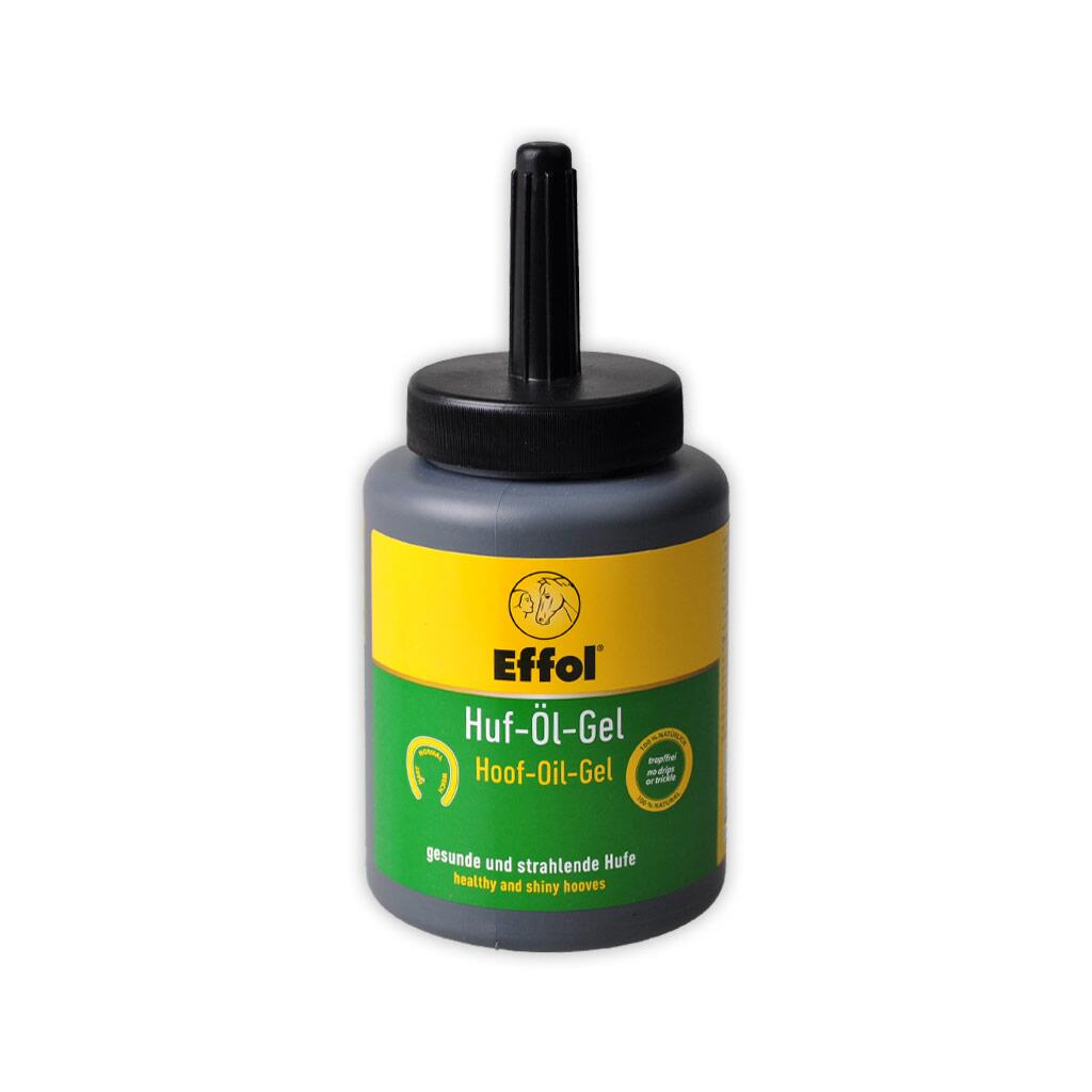 EFFOL Hufpflege HUFÖL-GEL SCHWARZ für Pferde 475ml inkl Pinsel