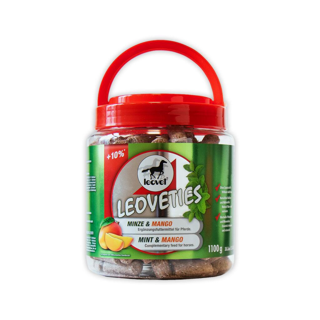LEOVET Leckerli LEOVETIES MINZE MANGO für Pferde 1100g