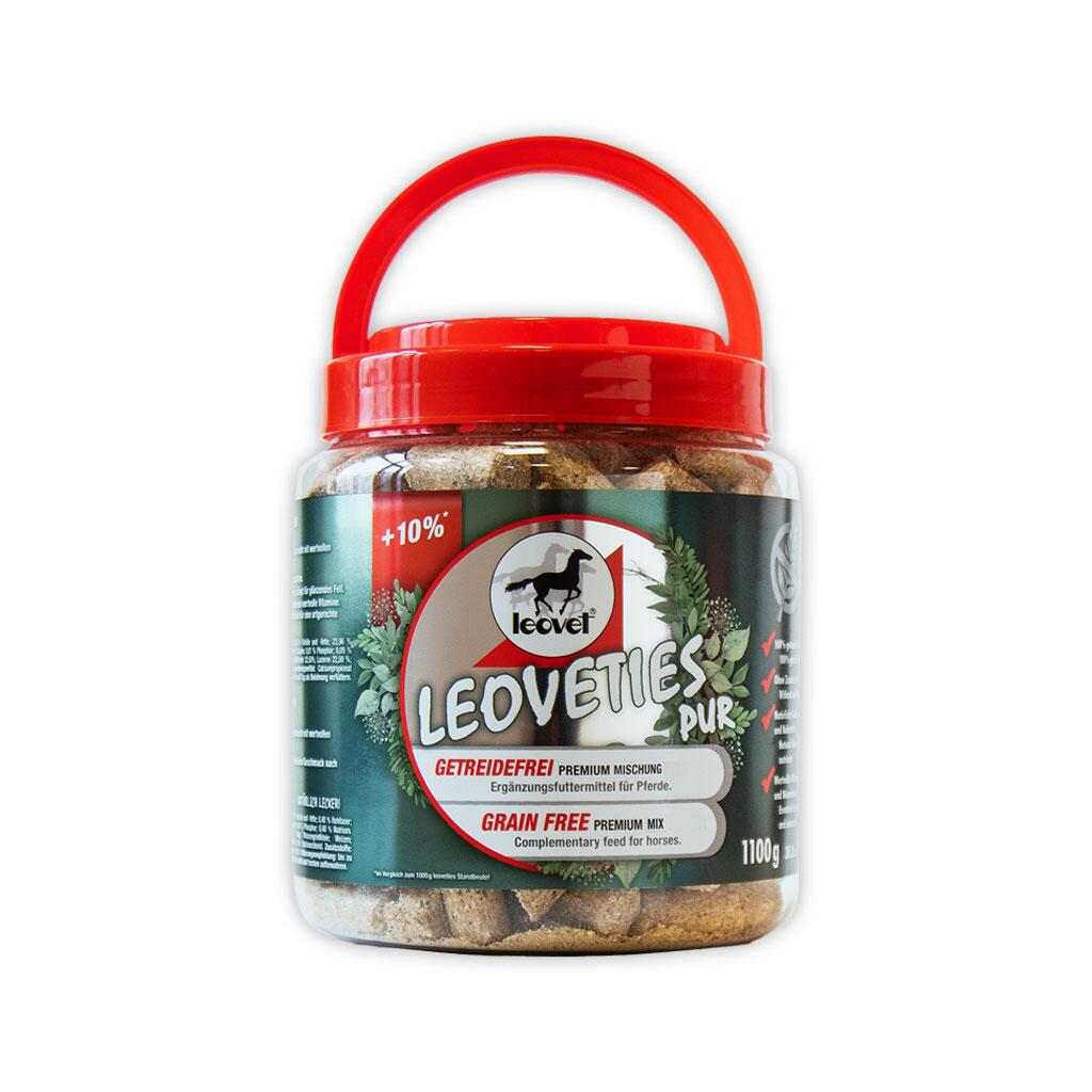 LEOVET Leckerli LEOVETIES PUR GETREIDEFREI für Pferde 1100g