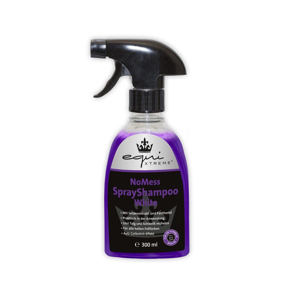 EQUIXTREME Fellpflege NO MESS SPRAY SHAMPOO WHITE für Pferde 300ml