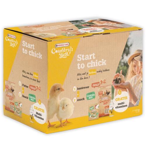 COUNTRYS BEST Futter START TO CHICK BOX für Küken