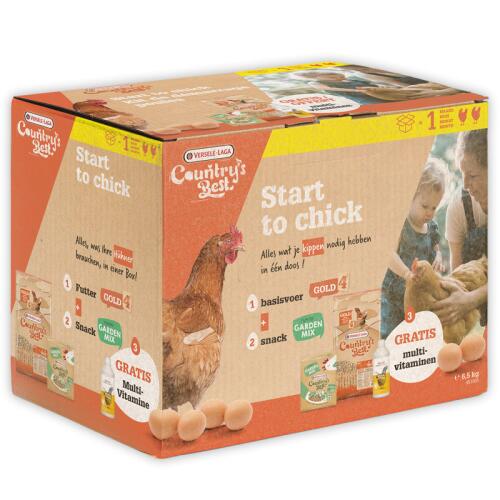 COUNTRYS BEST Futter START TO CHICK BOX für Hühner
