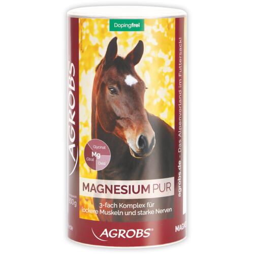 AGROBS Ergänzungsfutter MAGNESIUM PUR für Pferde 800g