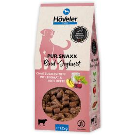 HÖVELER DOG Leckerli PUR.SNAXX RIND+JOGHURT für...