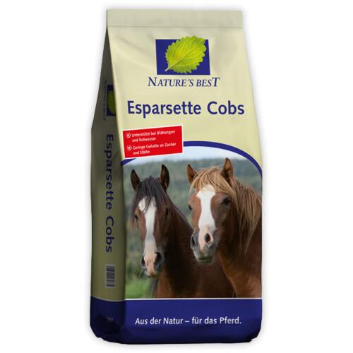 NATURES BEST Futter ESPARSETTE COBS für Pferde 18kg