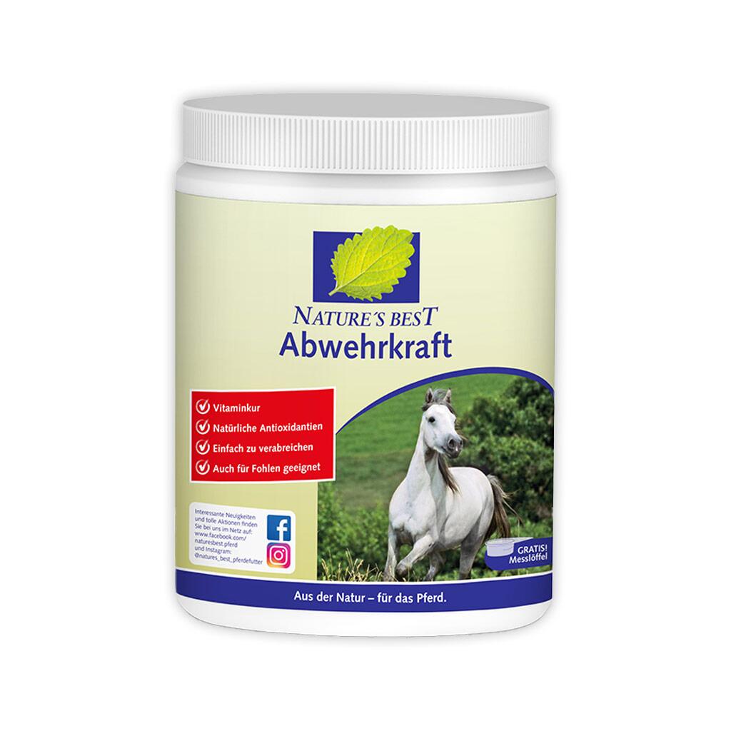 NATURES BEST Ergänzungsfutter ABWEHRKRAFT für Pferde 400g