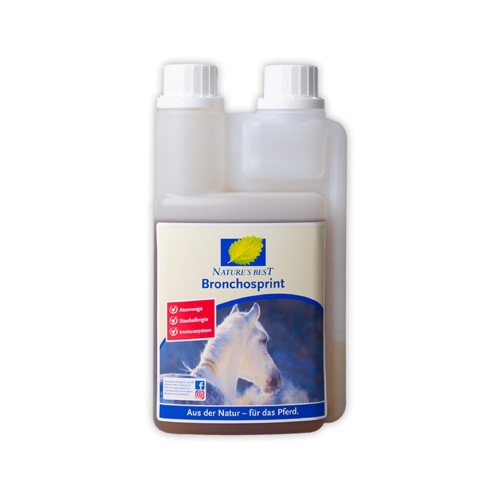 NATURES BEST Ergänzungsfutter BRONCHOSPRINT für Pferde 500ml